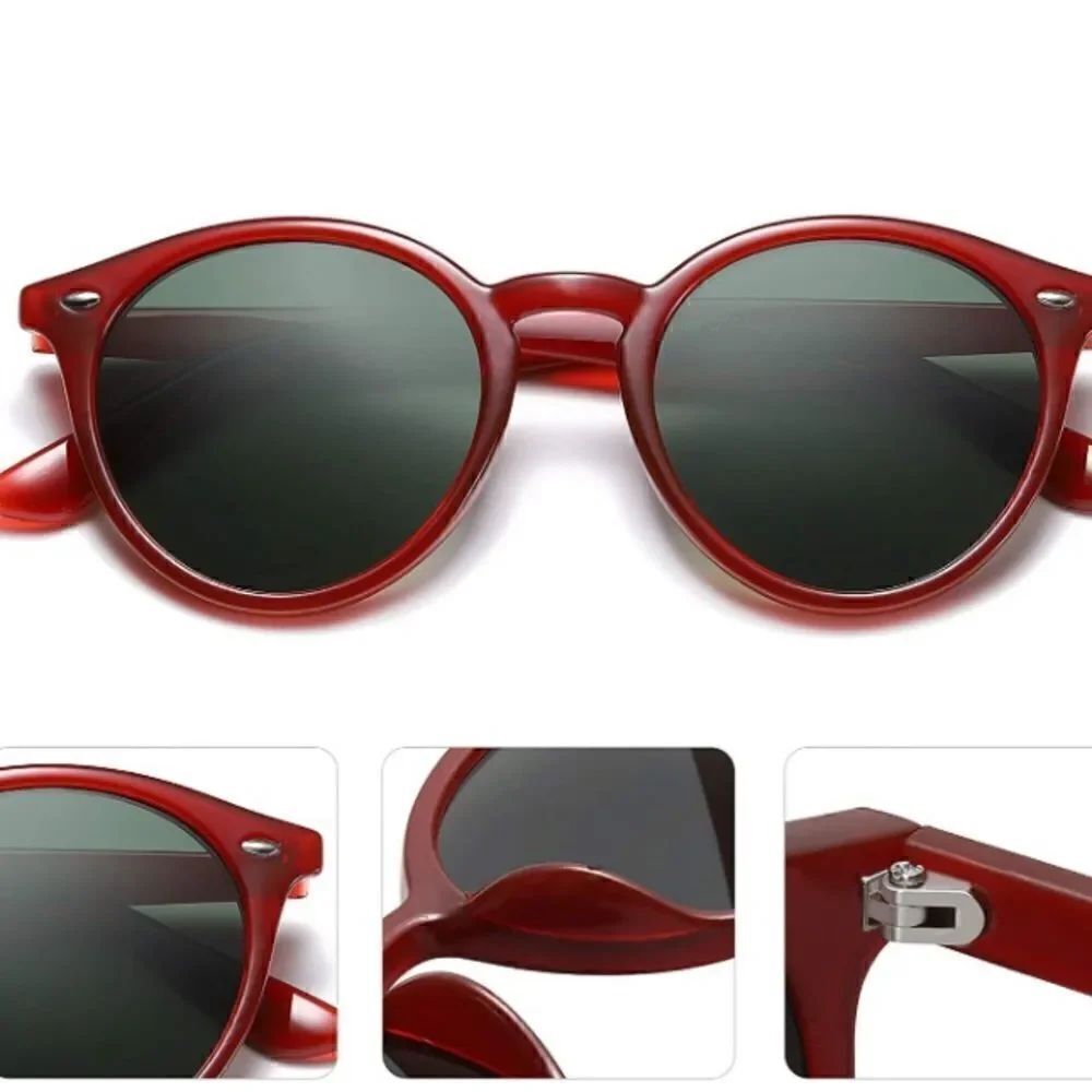 Round Retro Sunglasses    - Picture 2 of 3